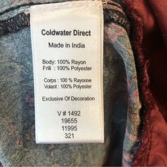 COPY - Coldwater Creek Embroidered Top - Picture 5 of 5